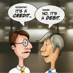 credits vs debits