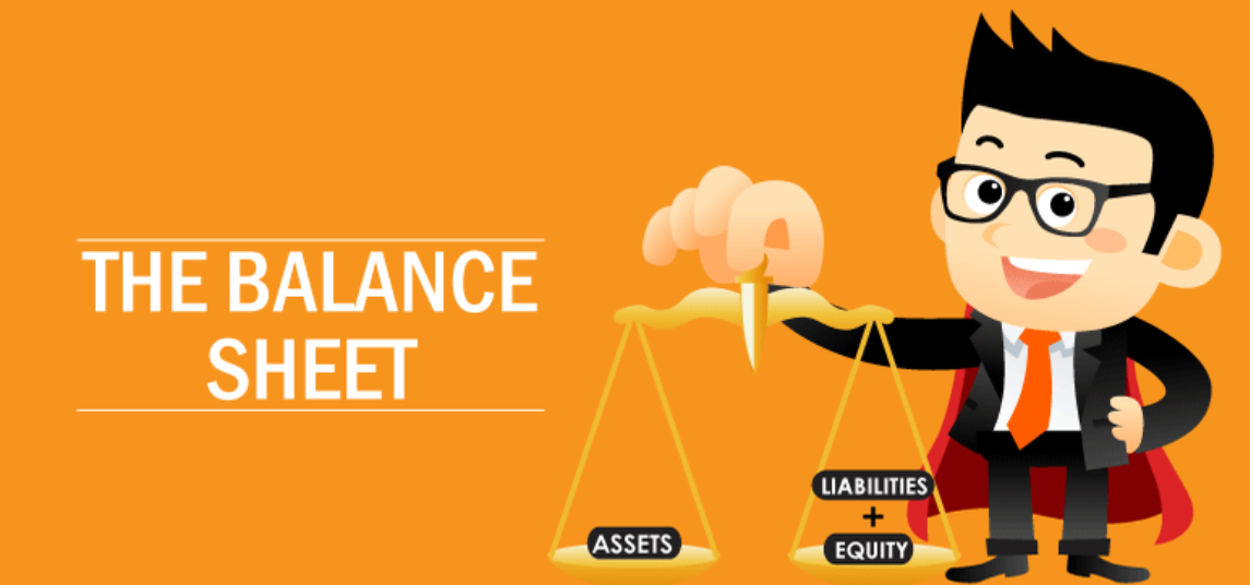 different components of a balance sheet