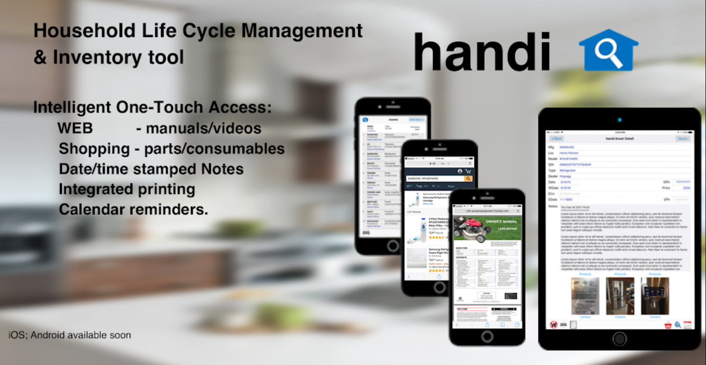 handi 2 home inventory app