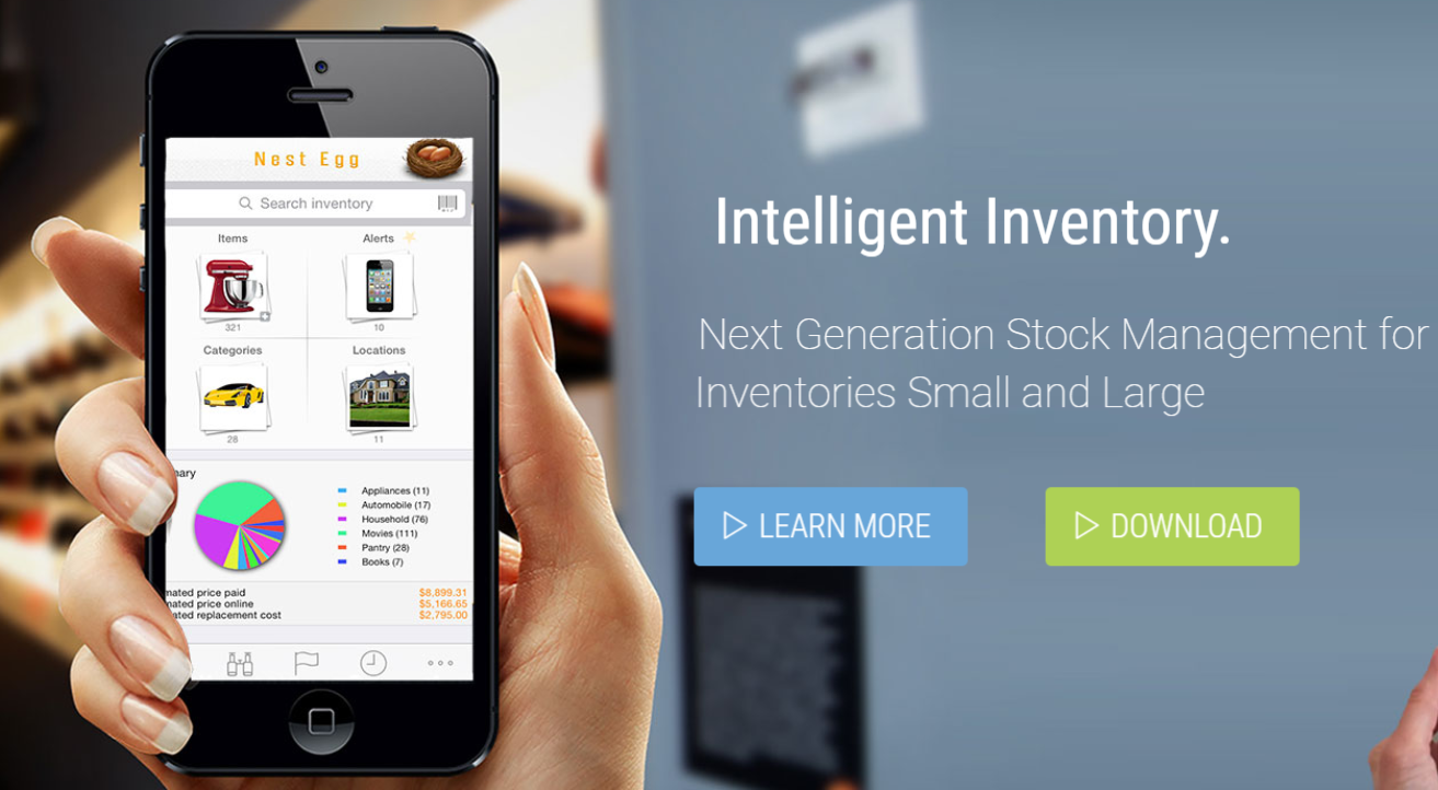 nest egg home inventory app