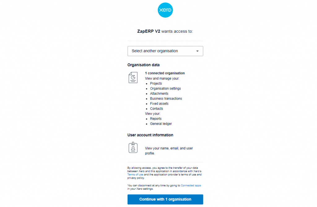 Xero OAuth 2.0