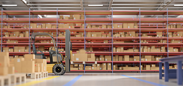 "Warehouse goods stock Premium Photo"