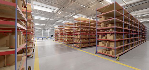 "Warehouse goods stock Premium Photo"